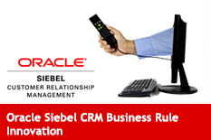 Oracle Siebel CRM Business Rule Innovation