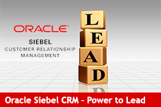 Oracle Siebel CRM - Power to Lead